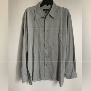 Ermenegildo Zegna Light Gray Long-Sleeve Dress Shirt 2XL